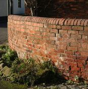 Moulded brick copings - Aston-on-Trent Character Statement